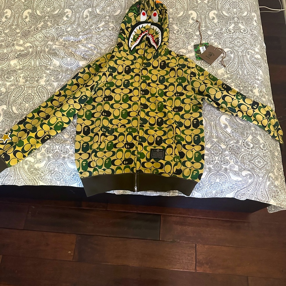 Coach Bape Hoodie Collab